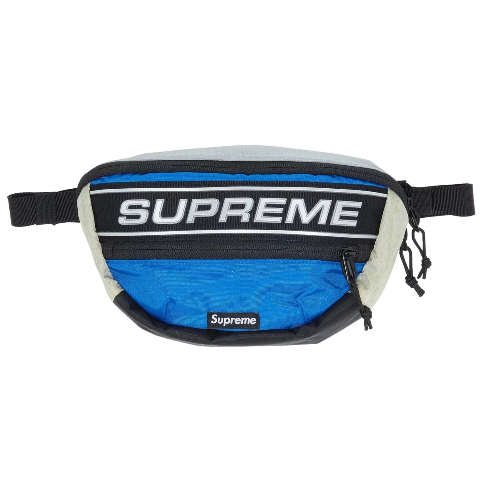 Supreme FW23 3D Logo Waist Bag Blue Multi