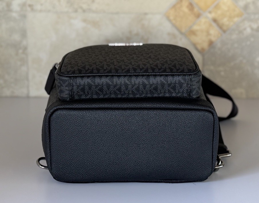 MICHAEL KORS COOPER COMMUTER SLING PACK BACKPACK MK BLACK