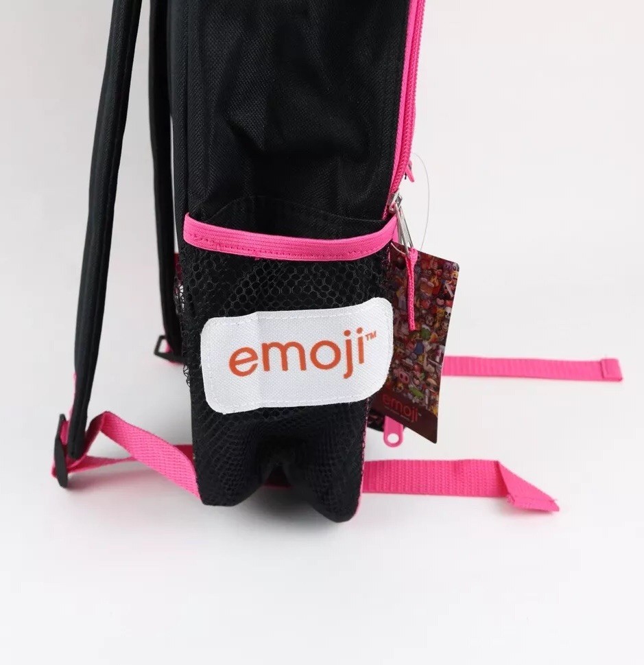 Emoji Rainbow Poo Backpack with Lunch Kit