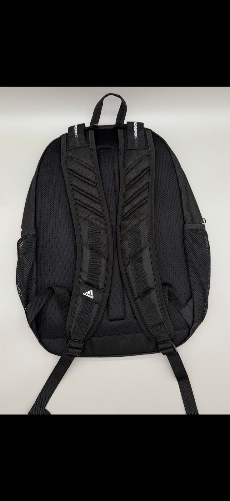 adidas Prime 6 Backpack Black 16” Laptop School Travel Bookbag NWT