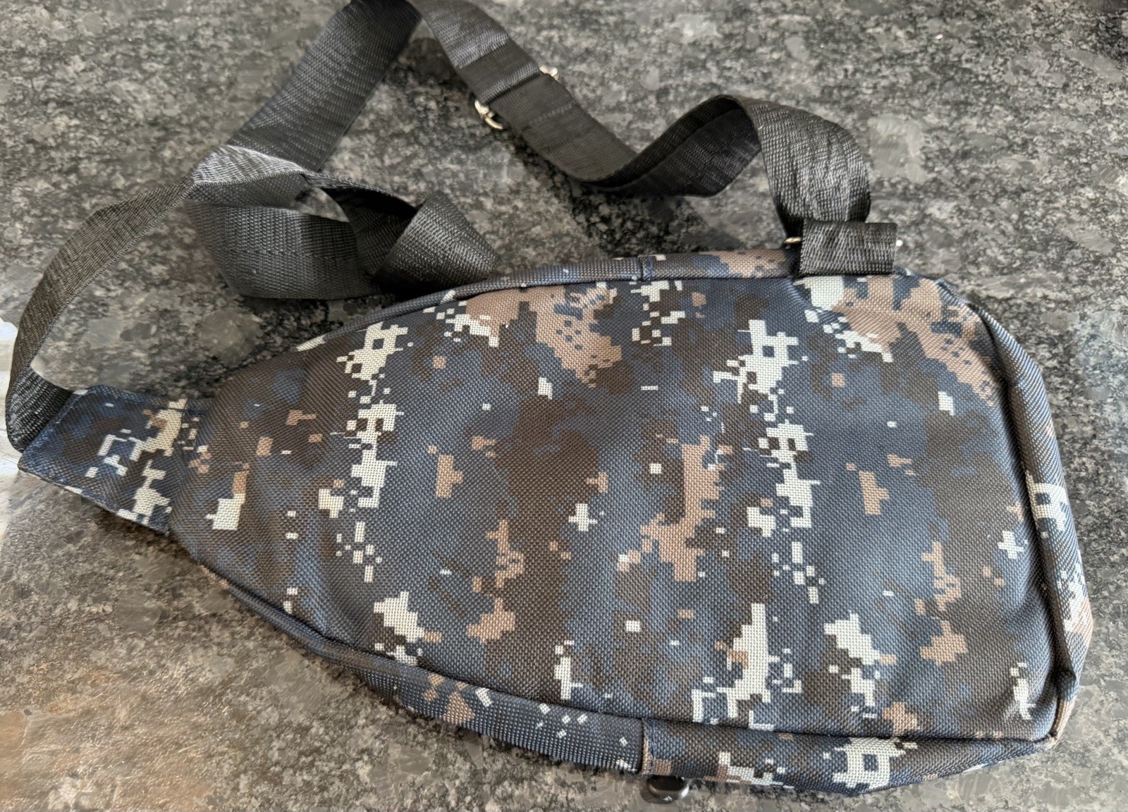 Cookies Blue Camo Shoulder Bag 12” NWOT