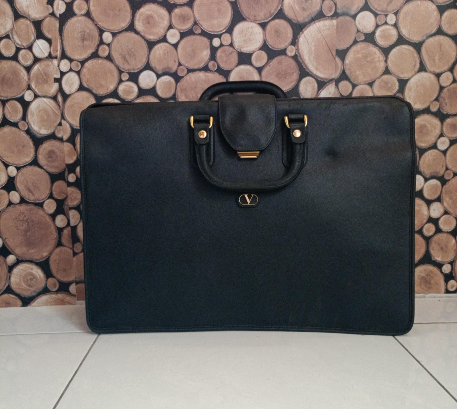 vintage Valentino Garavani executive business bag