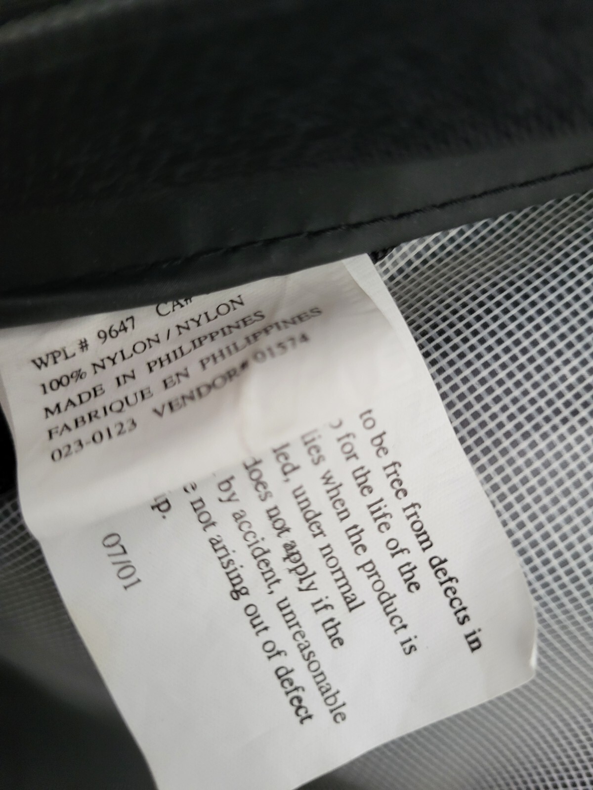 Eddie Bauer Nylon Black Multi Compartment Backpack Gender-Neutral Camping Travel