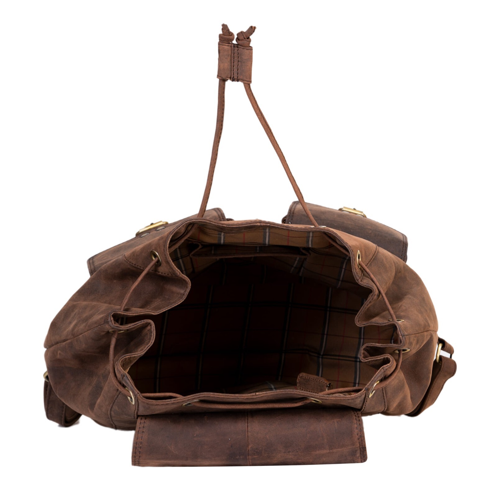 Style n Craft 392650 Backpack in Dark Brown Full Grain Hunter Leather