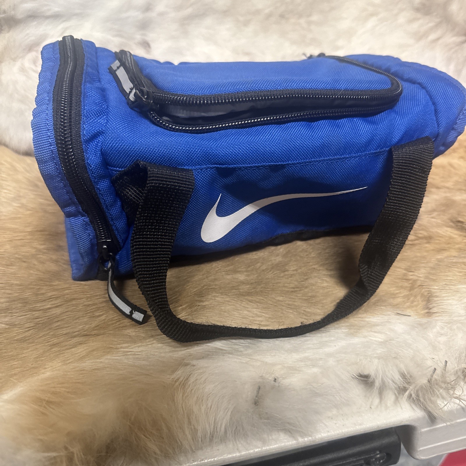 Nike Game Royal Cooler Lunch Duffel Bag Blue
