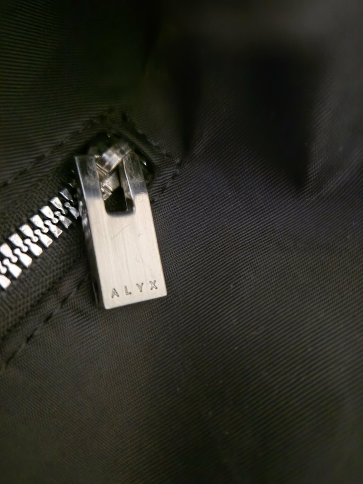 1017 ALYX 9SM Black Backpack Buckle/Zip/Drawstring Adjustable Strap Pockets