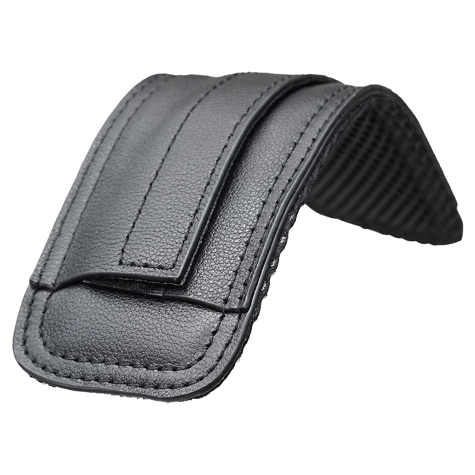 Masa Kawa Full Grain Leather Shoulder Strap Pad Replacement for Laptop Bag Duffe