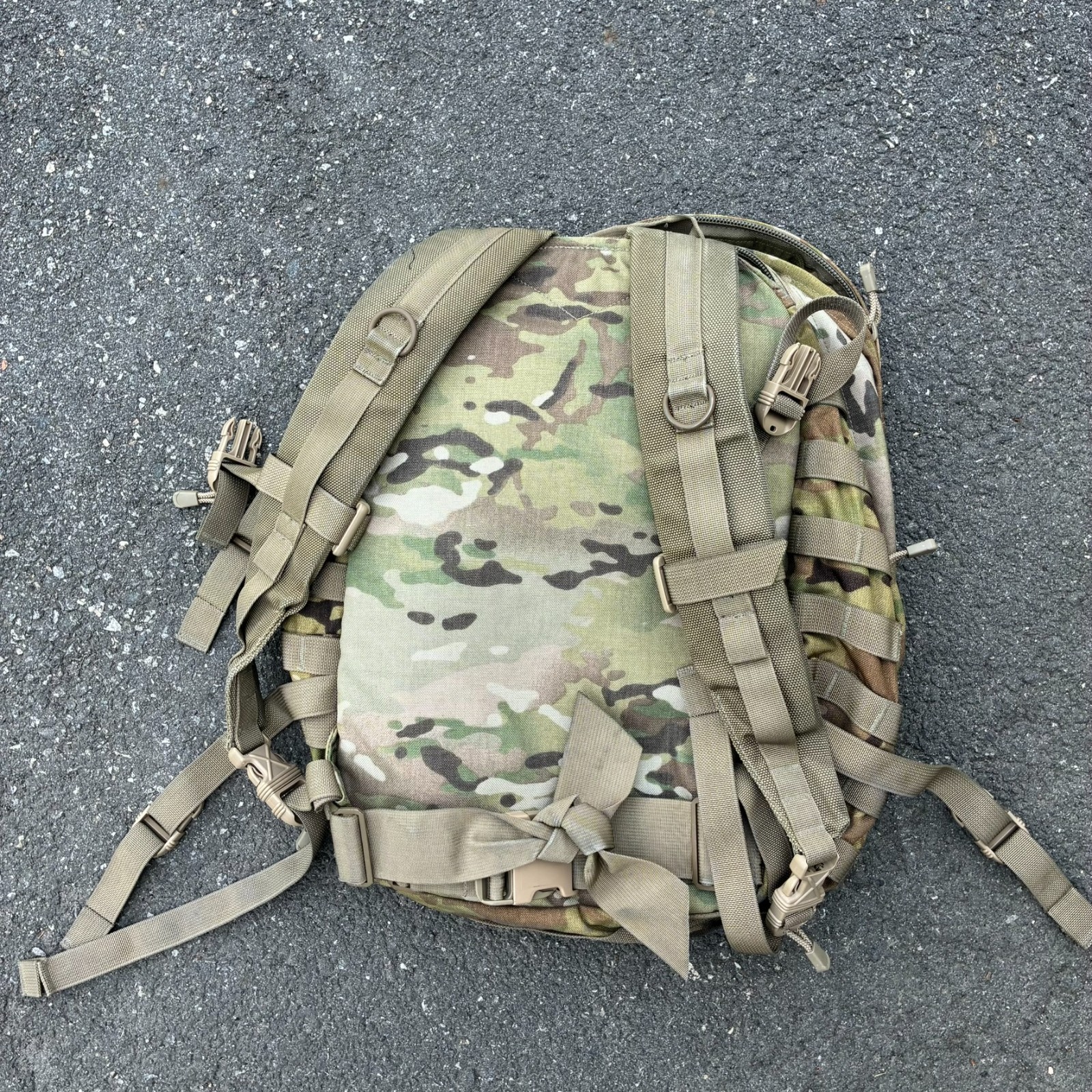 Spec-Ops Brand T.H.E. Pack Tactical Backpack Multicam OCP Yellow Lining USA