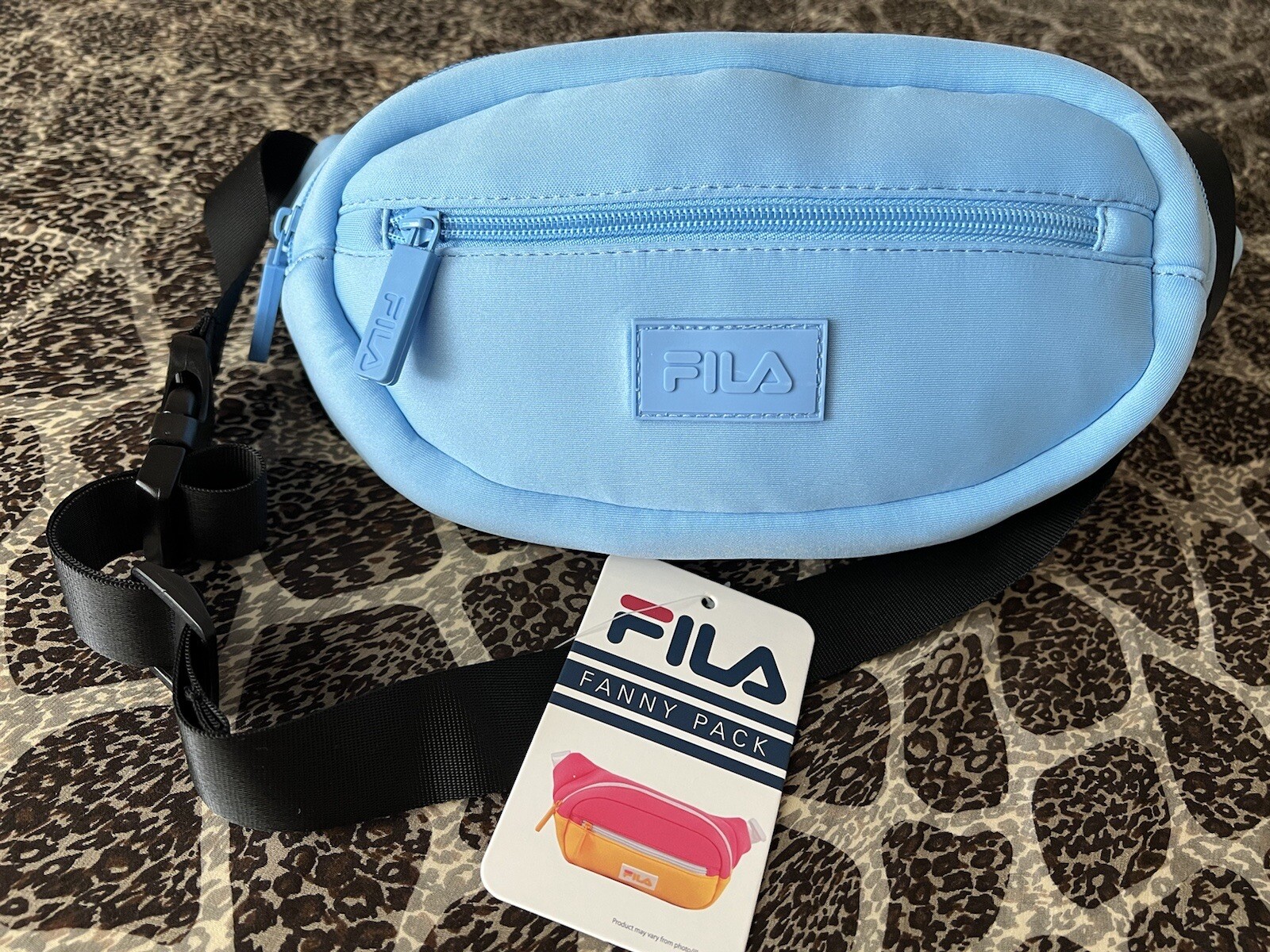 NWT Fila Fanny Pack light blue Brand New Made In Cambodia