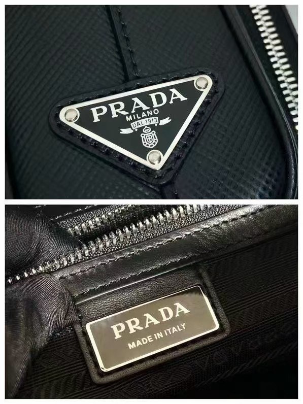 Prada Men’s Crossbody Bag – Luxurious Saffiano Leather, Stylish & Functional