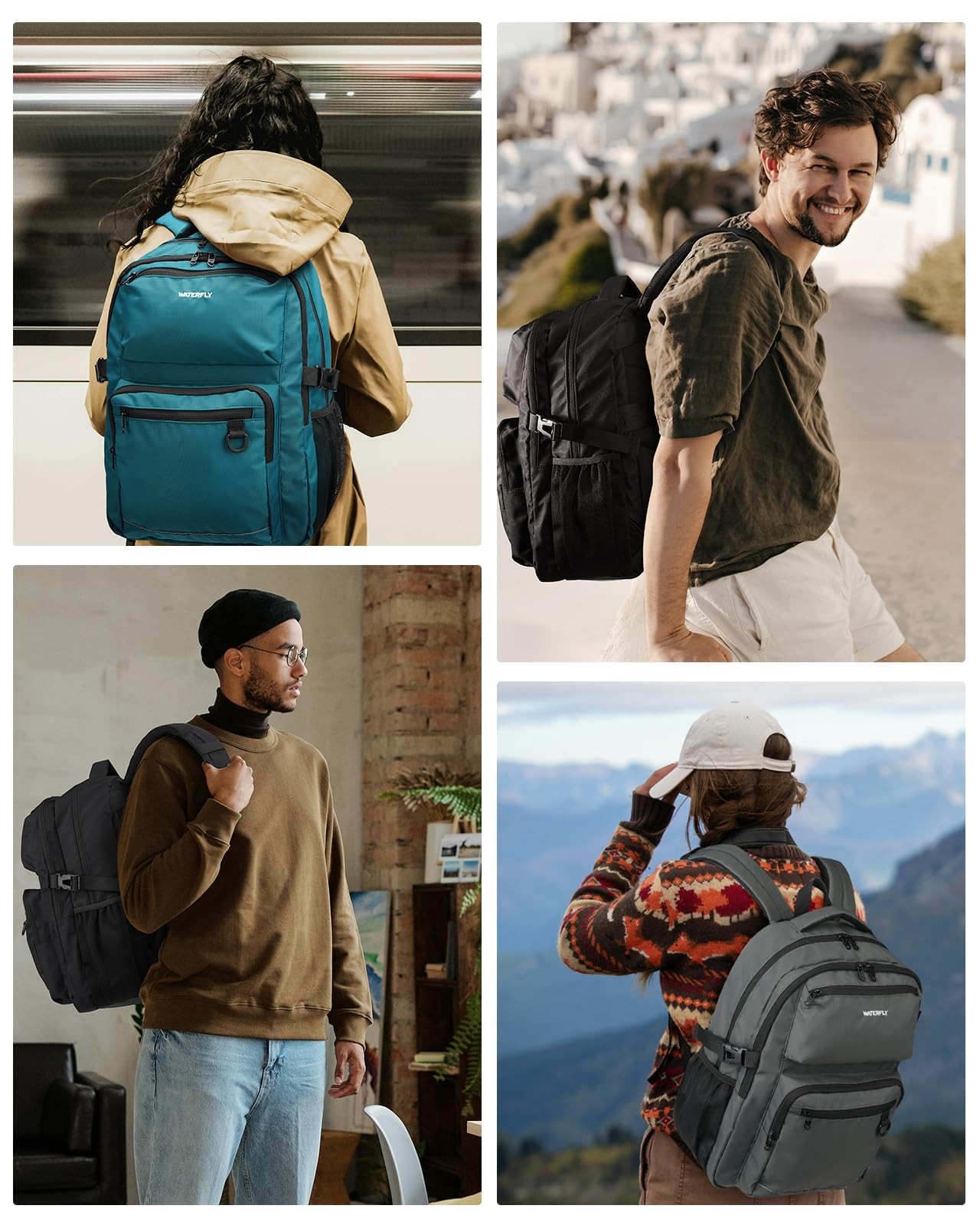 Travel Laptop School Backpack: Big Student College Middle School Bookbag for …