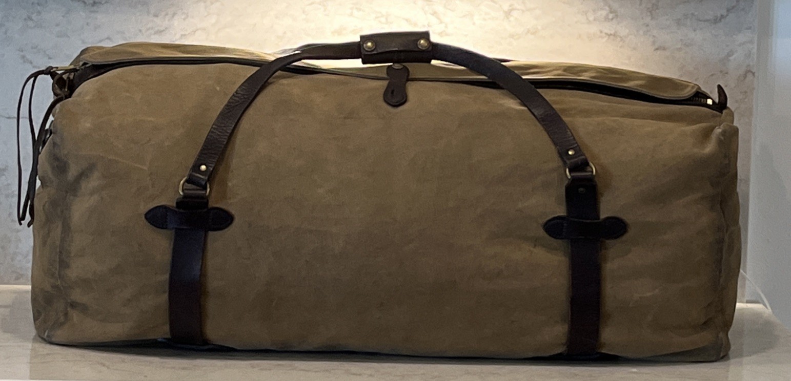 Vintage Filson XL Duffle Bag | Style 224 | YKK Era | Made in USA | Missing Strap