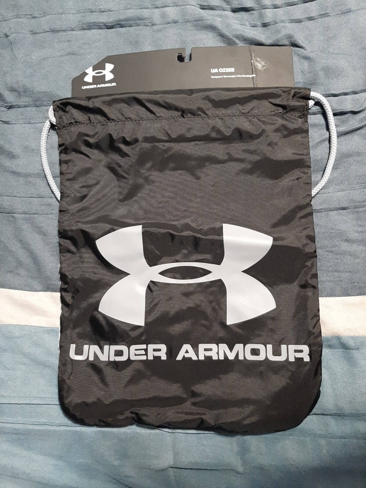 Under Armour Ozsee Sack Pack ( Black/Grey )
