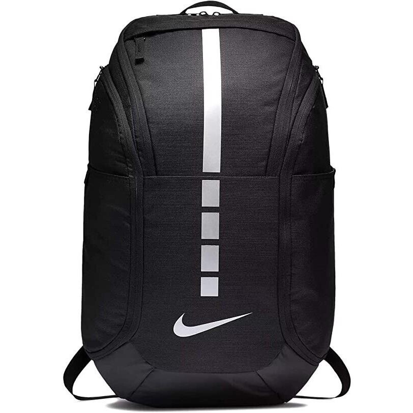 Nike Hoops Elite Pro Basketball Backpack Black Metallic Silver BA5554 011