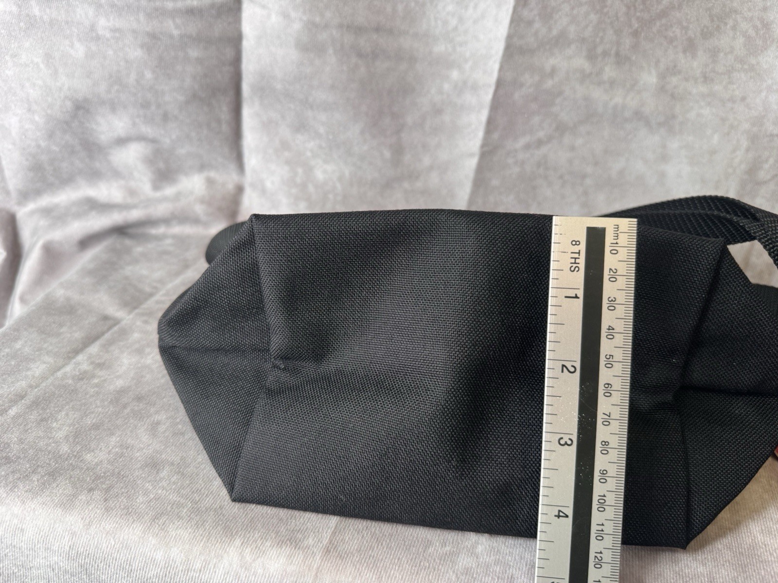 New W Tags Manhattan Portage Small Nylon Messenger Bag Crossbody Black 11.5”x7”
