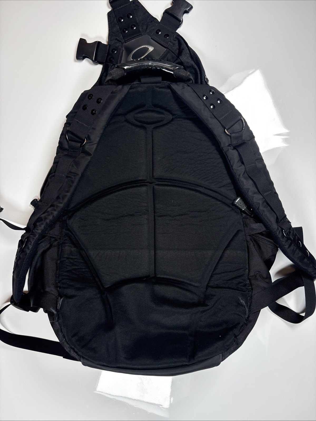 Oakley Software Black Icon Backpack Rucksack Tactical Tech Vintage Y2K Rare