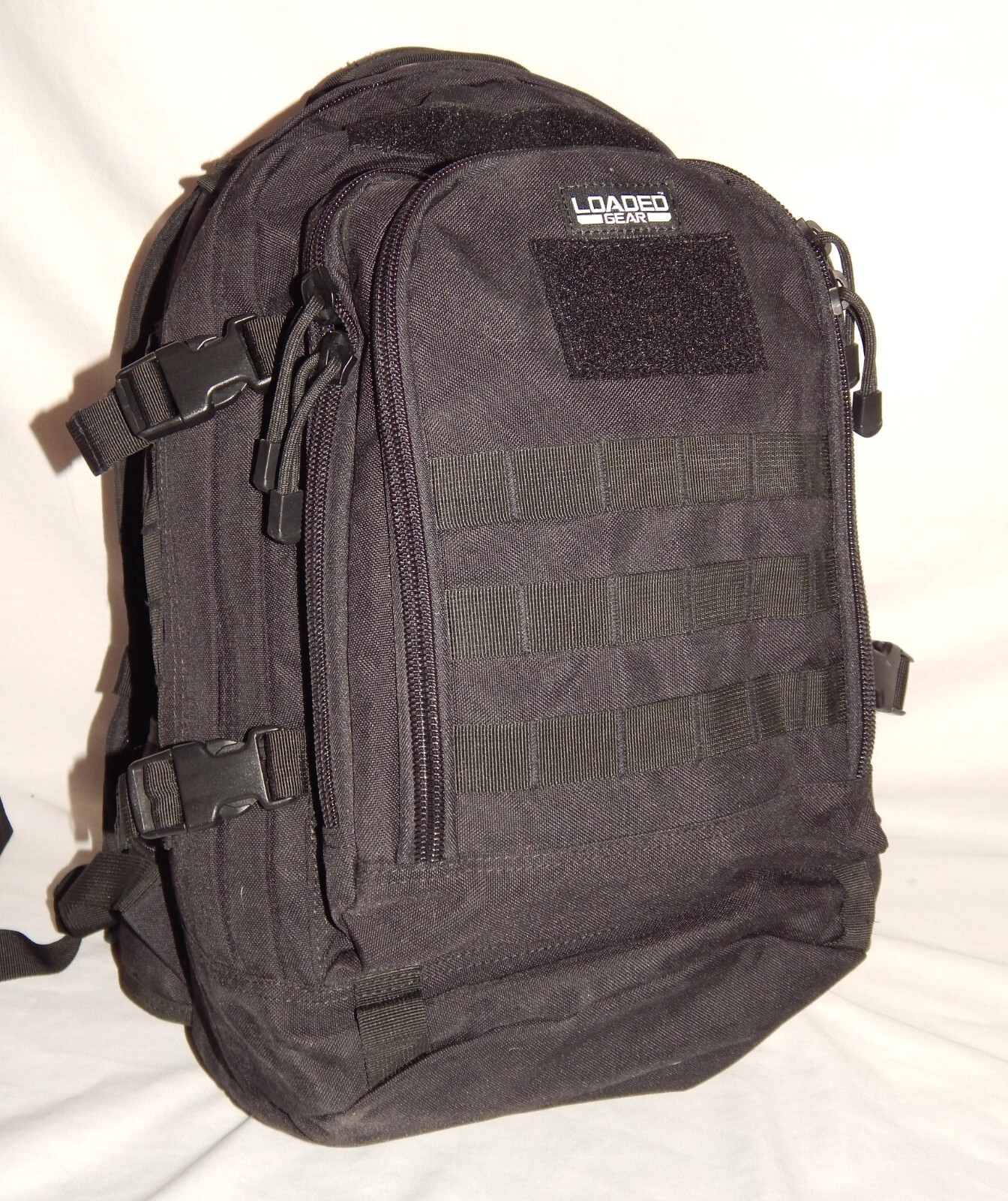 Loaded Gear Backpack School Utility Black Laptop Book Bag GX-500 Crossover NEW