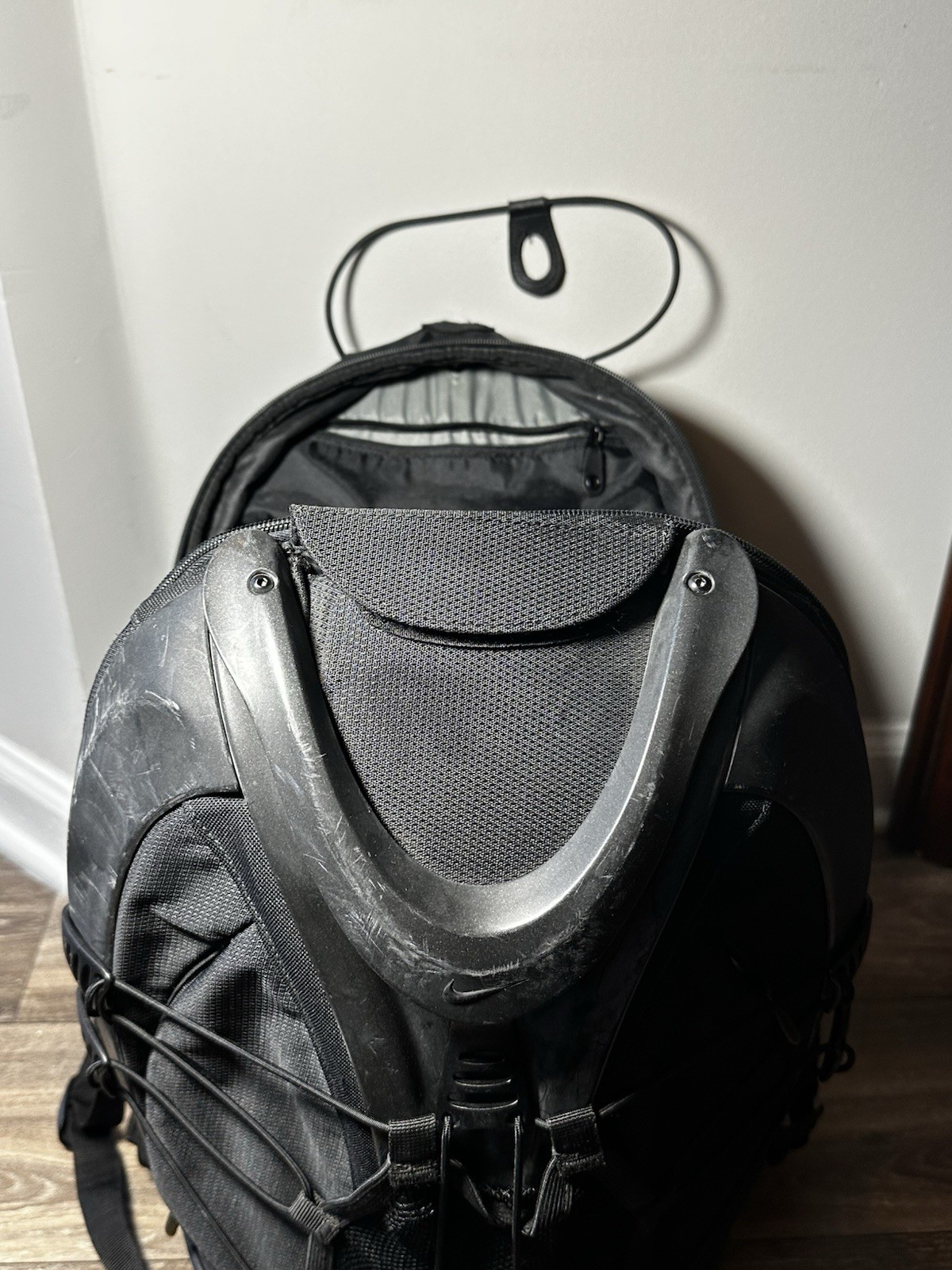 Nike Epic Hardshell Black Backpack y2k Tech Gorpcore Skate 2000s Vintage