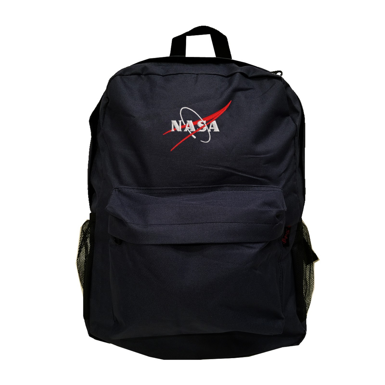 NASA logo embroidered backpack, school bag backpack