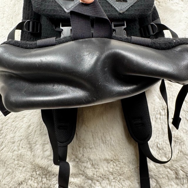 Woolrich Topo Designs Klettersack Wool Nylon & Leather Backpack Black USA Made