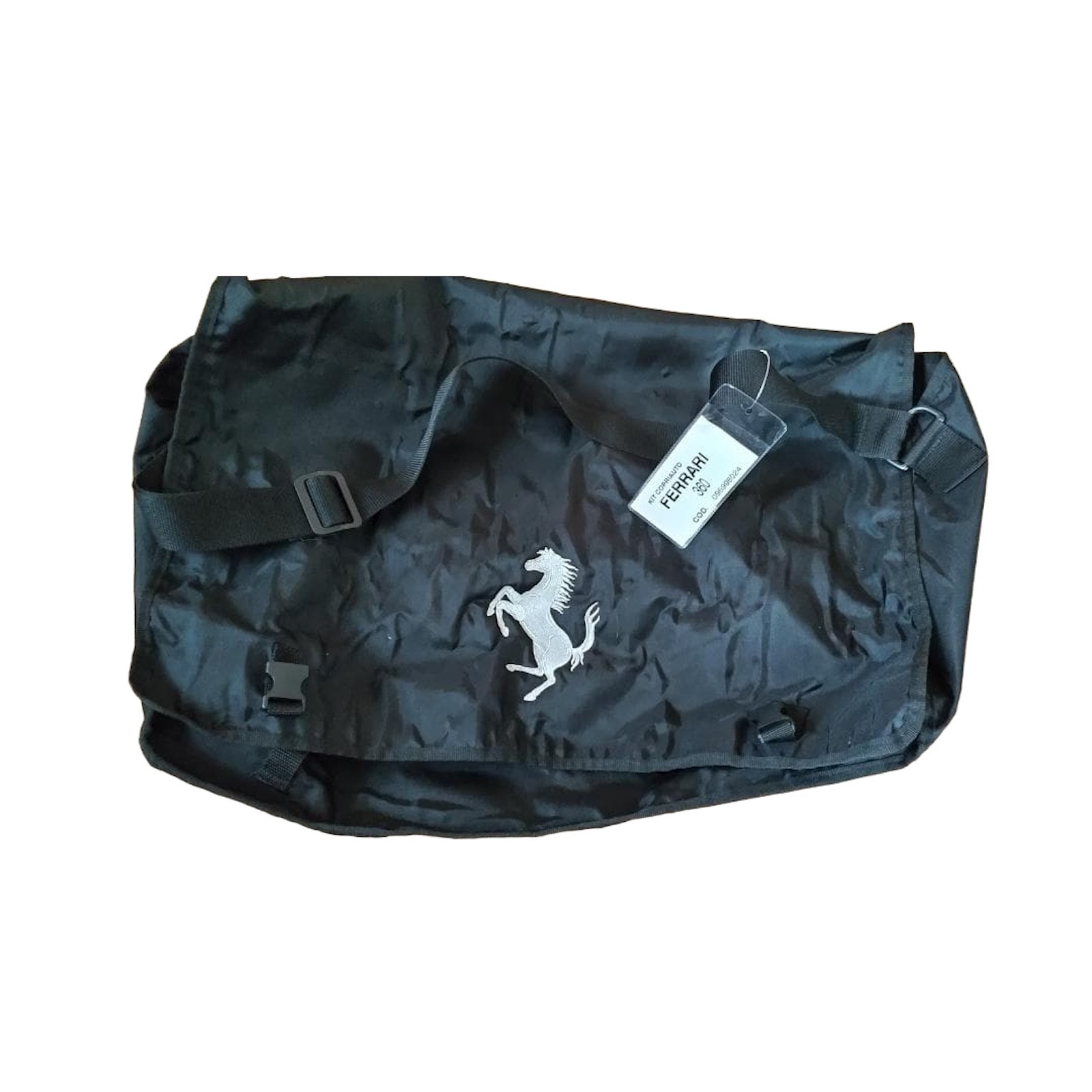 Ferrari 360 Genuine OEM Car Cover Storage Bag Black Shoulder Messenger Bag Auth