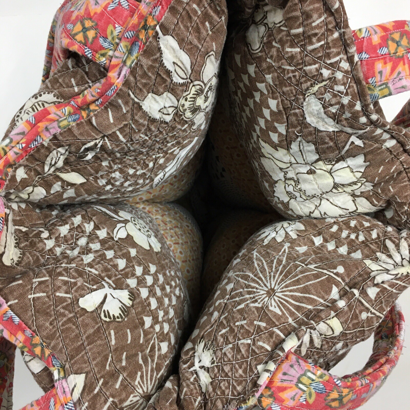 Reworked Quilt Puffer Tote Bag