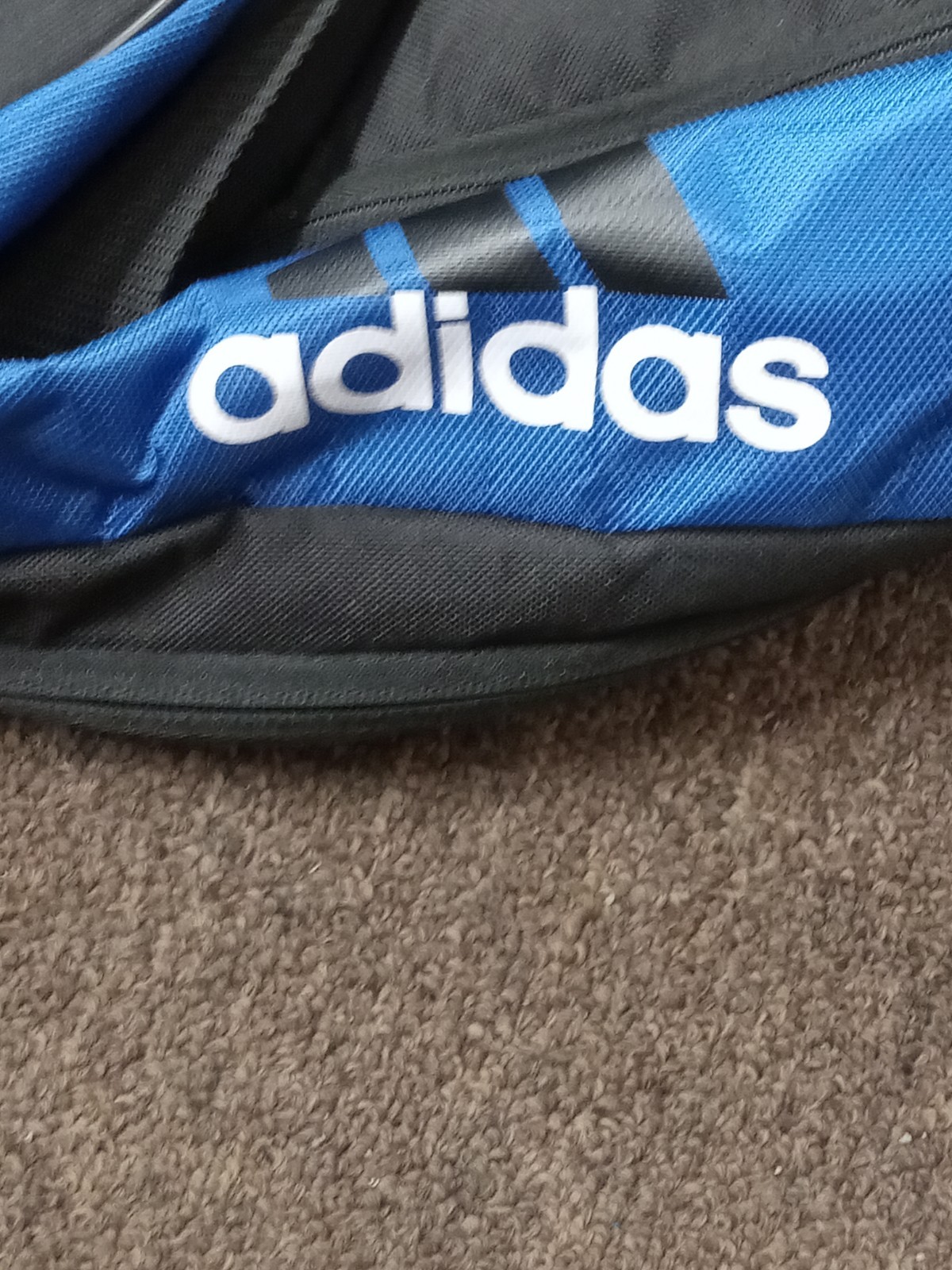 Adidas Blue Fresh pak Load Spring Backpack Book Bag Large School black/blue