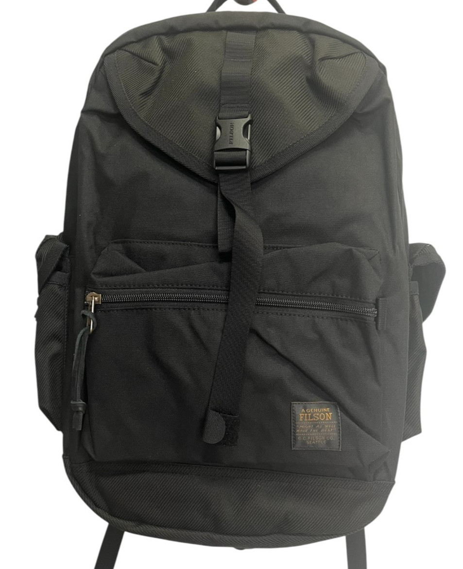 Filson Surveyor 30L Black Backpack Brand New Without Tags Fast Free Shipping