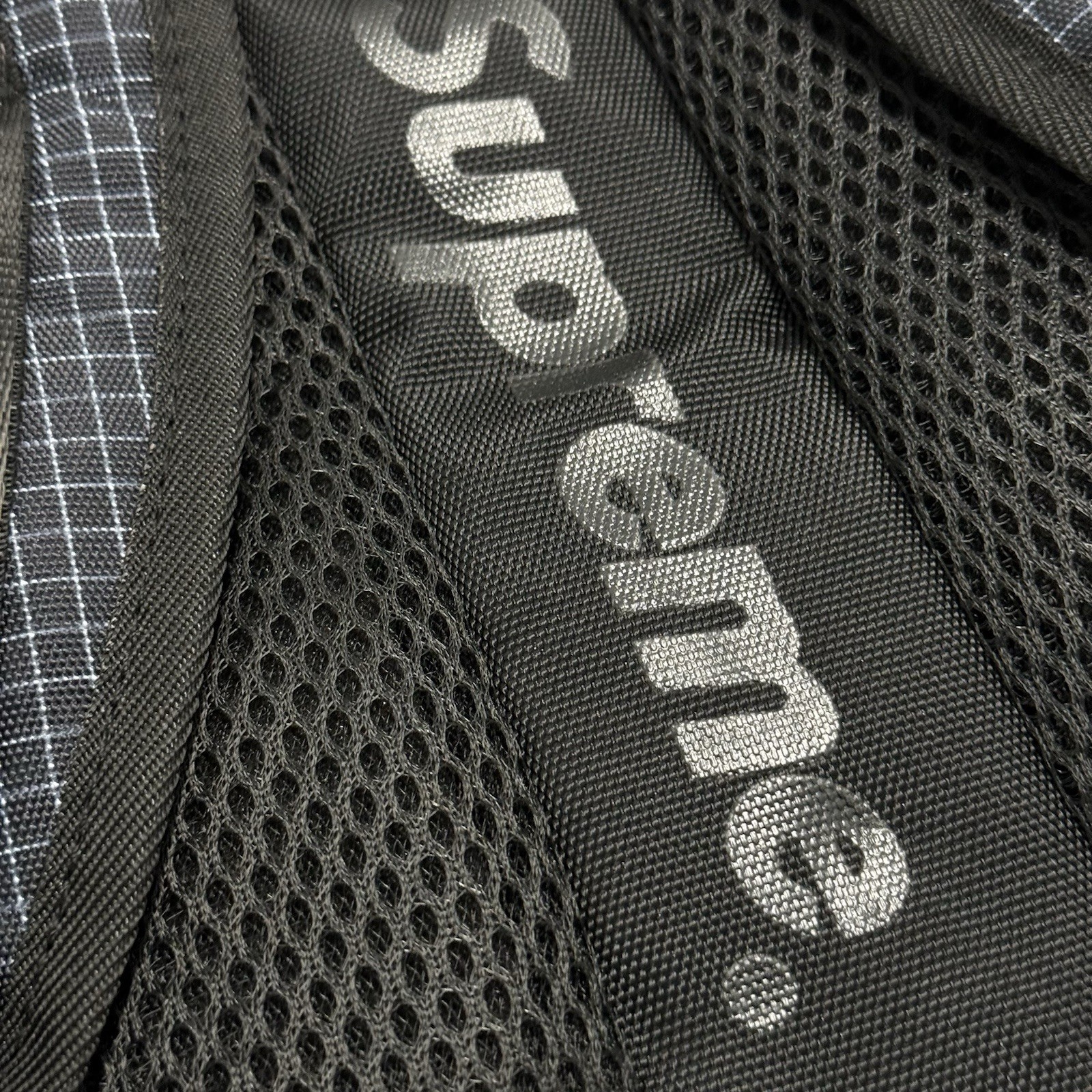 Supreme SS24 Backpack with 3M Navy Reflective Design Embossed Logo Bag Tactical