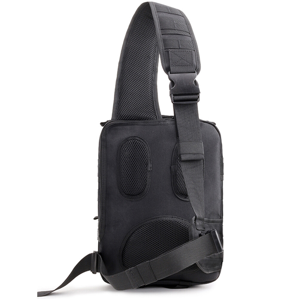 Tactical Molle Shoulder Bag Crossbody Bag Multi-functional TactPouch Chest Pack