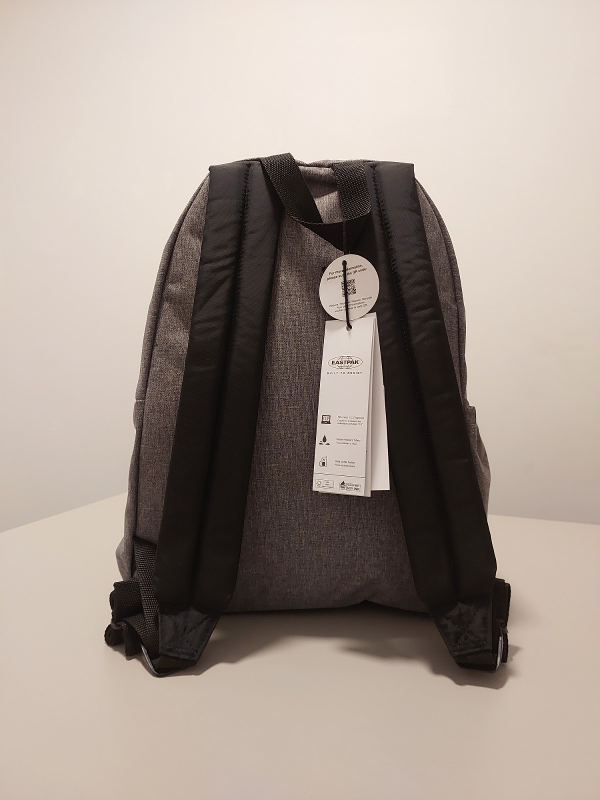 stpak Padded Pak’r Backpack – Light Grey – 24L – Brand New with Tags