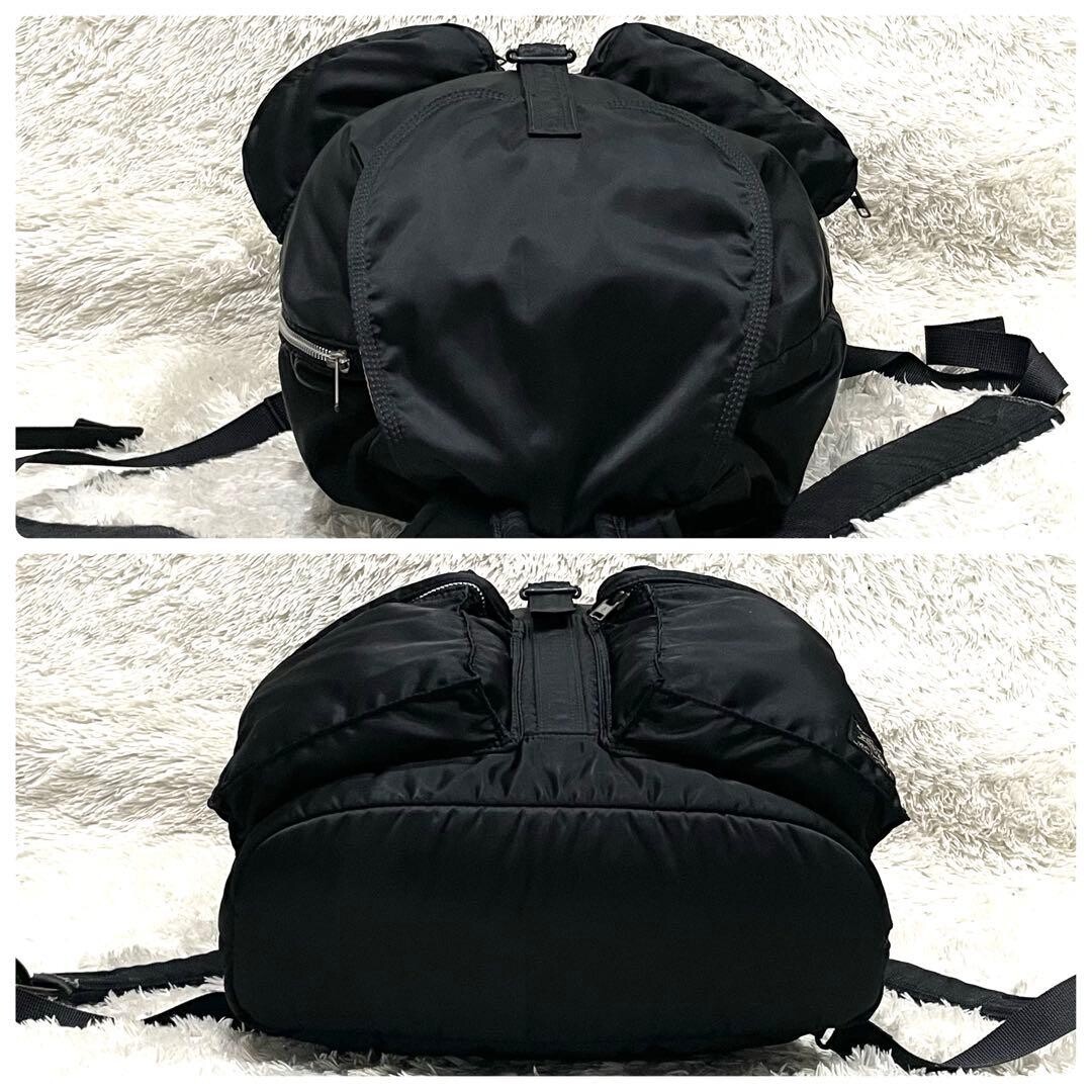 Porter Tanker Backpack Black Nylon Large A4 622 79312 Unisex Japan Rare 65