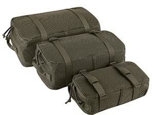 3 PCS Tactical Modular Packing Cubes, Large Capacity Mesh Storage Duffel Bag,…