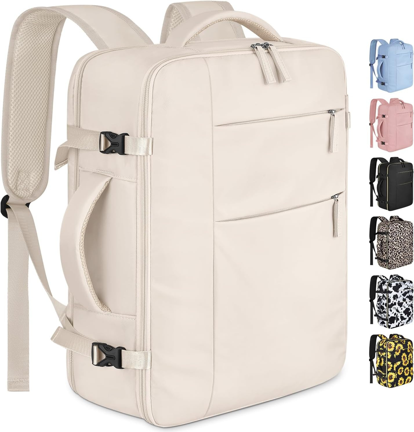 Travel Backpack for Women Men Waterproof Laptop Backpack Airlines Approved Carry