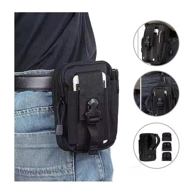Tactical Waist Pack Belt Bag Phone Pouch Military Outdoor Camping Hiking Bag