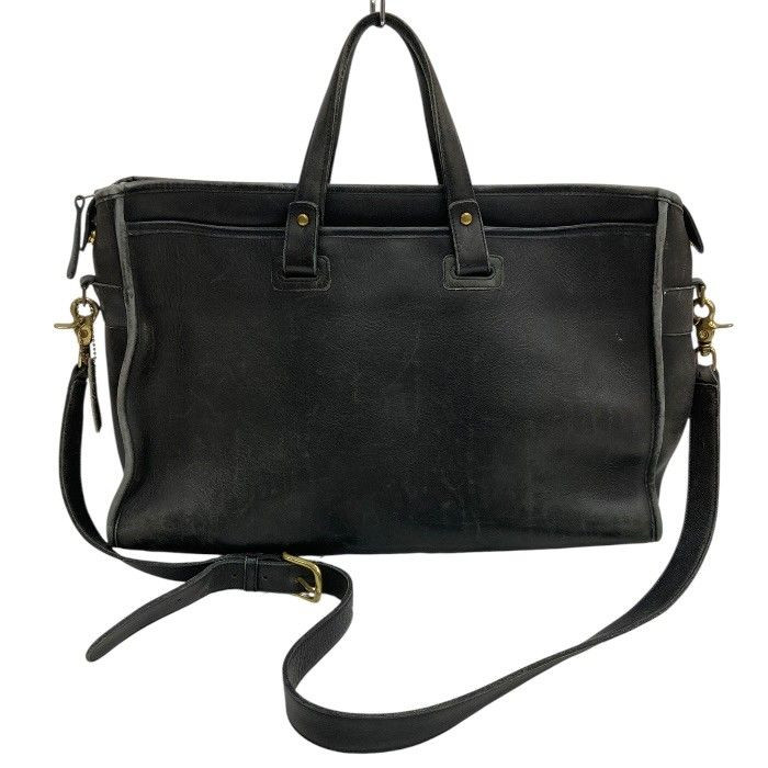 Vintage Coach 3228 Black Leather 2Way Briefcase Shoulder Bag Rare USA