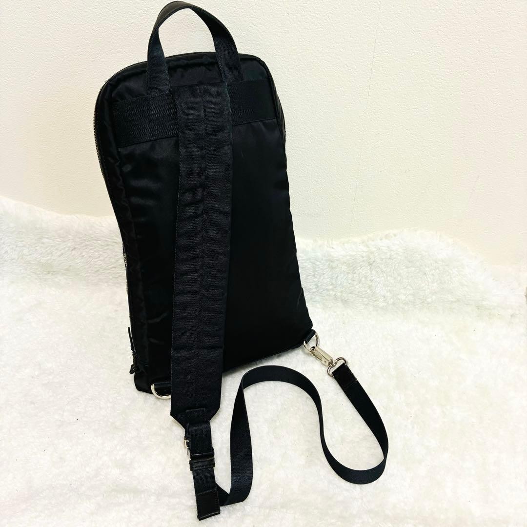 Authentic PORTER CLASS Black Sling Bag 34cm Men’s Shoulder Bag Authentic