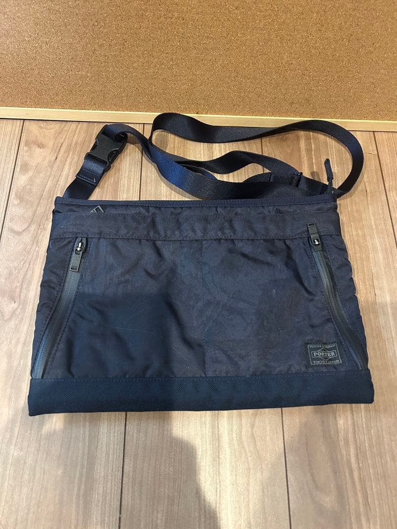 Porter Kratica Limited Navy Shoulder Bag Men Rare yoshida kaban Model Limited Ed