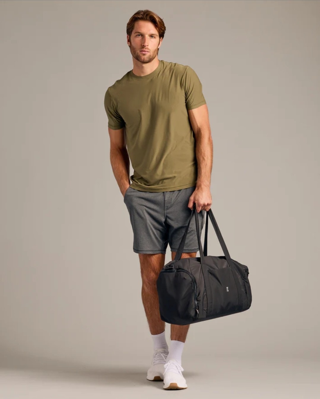 RHONE Mindset Duffle BAG Water-Repellent Removable Shoulder Strap Black BACKPACK
