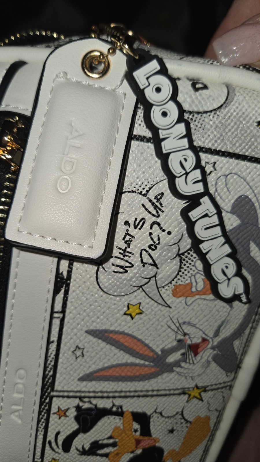 Looney Tunes Aldo LTD Bugs Bunny Daffy Duck Tweedy Fanny Pack Belt Bag