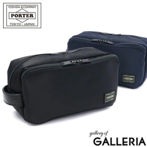 Porter Time Pouch 655-17877-10 Black Yoshida & Co.