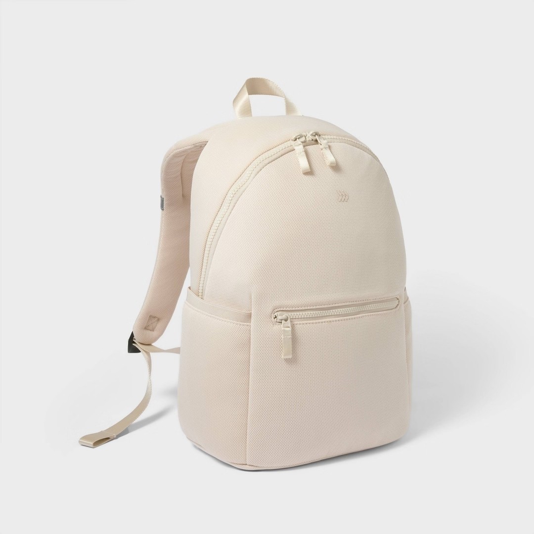 All I MOTION 17 IN BACKPACK NEW WITH TAGS Cream Color