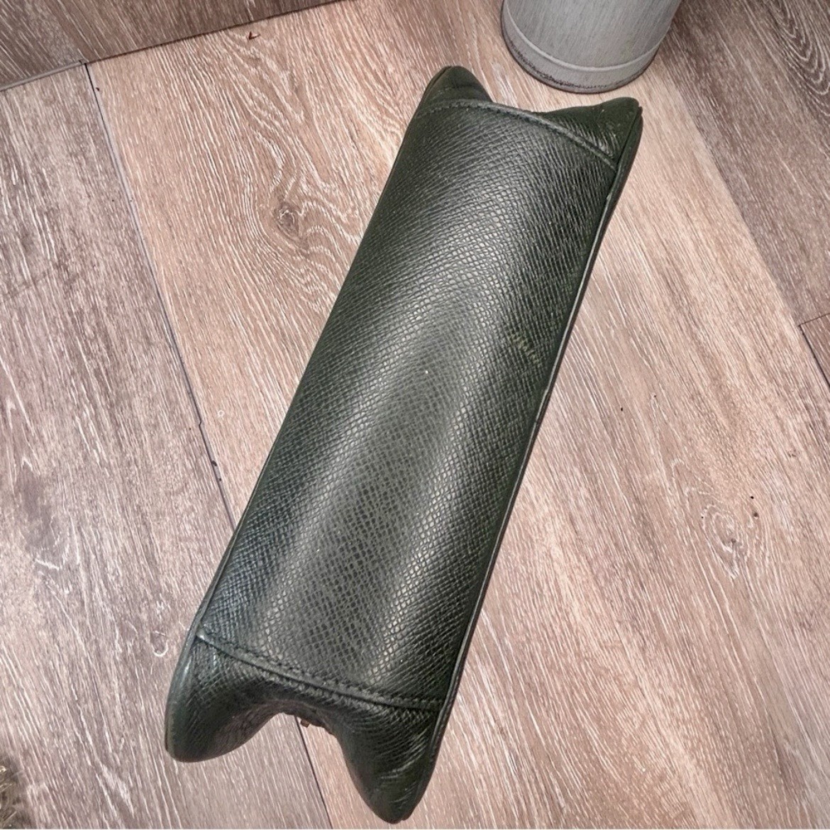 Louis Vuitton Taiga Leather Toiletry Pouch –Authentic, Made in Spain w/COA