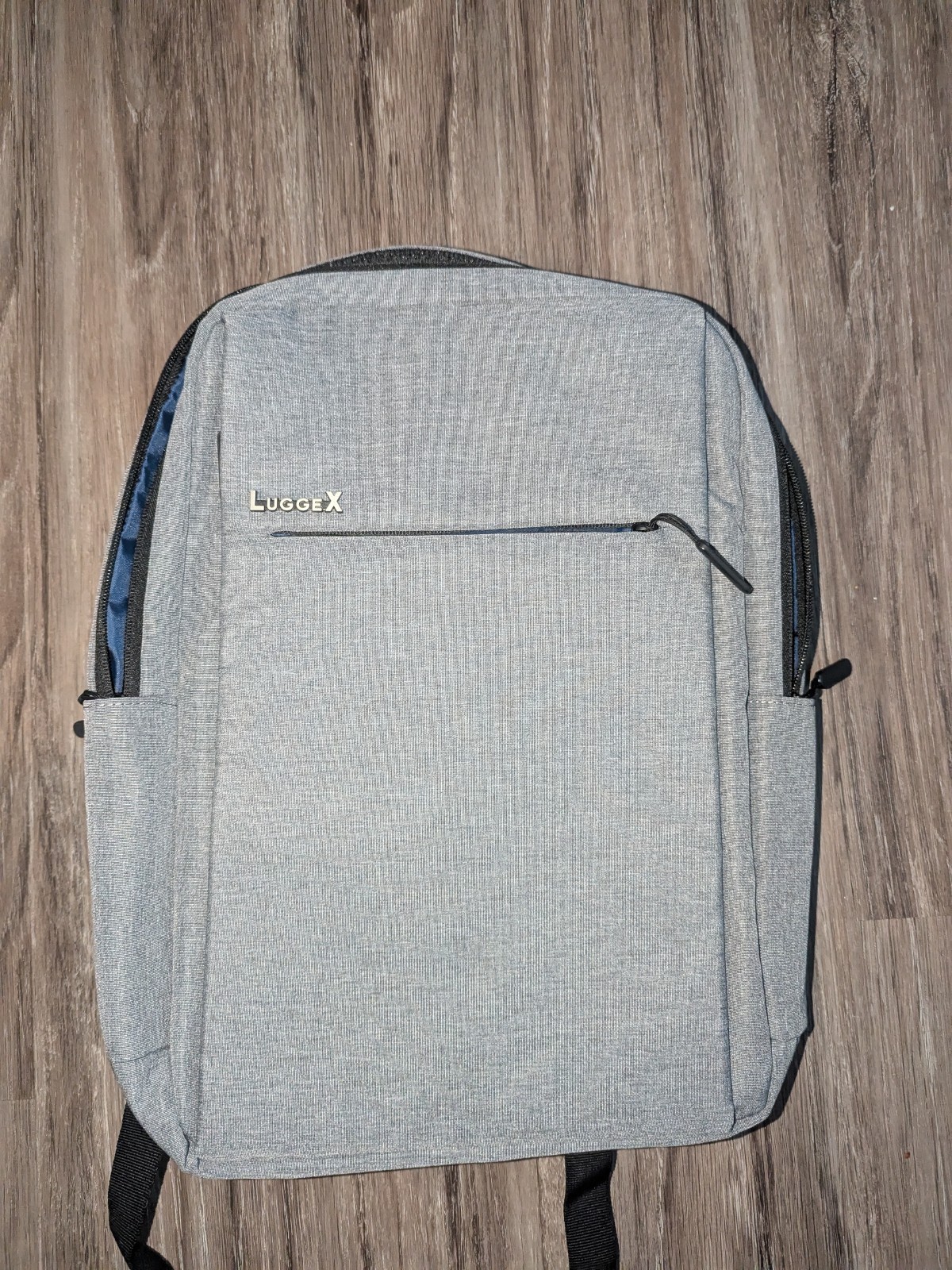 LUGGEX UrbanPro Backpack Lightweight 14-Inch Laptop Carrier Travel Bag Gray