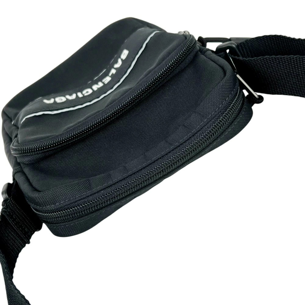 BALENCIAGA New Sports Messenger Bag Shoulder Bag Small Nylon Black 602160