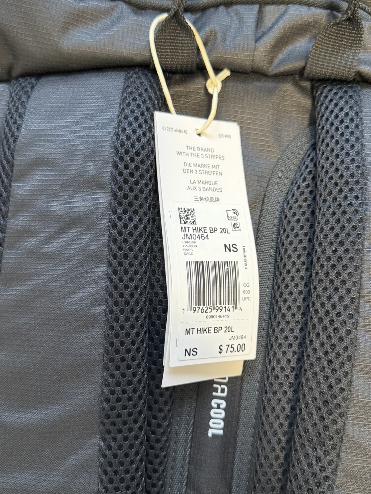 Adidas Terrex Multi CLIMACOOL Backpack Carbon 20L JM0464