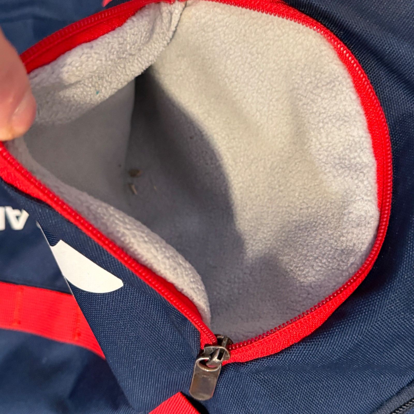 Under Armour UA Hustle 5.0 Backpack Blue with Red #1361176 UA Storm Technology