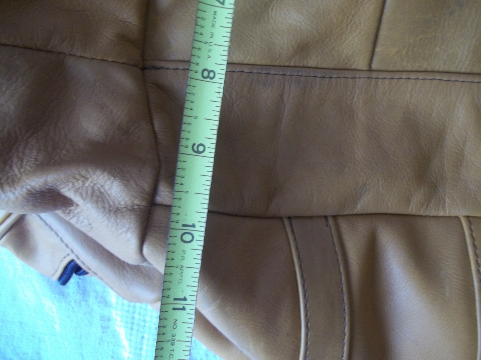 Large Duffle Bag Weekend Camel Bovine Handmade Leather Travel Bag
