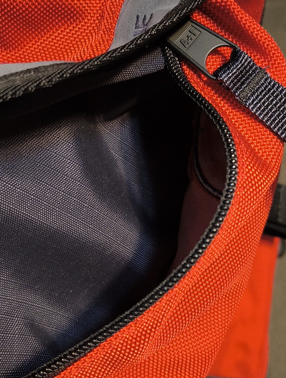 Vintage Abercrombie & Fitch 90s A-20 Hiking Backpack A20 Red .Hard To Find