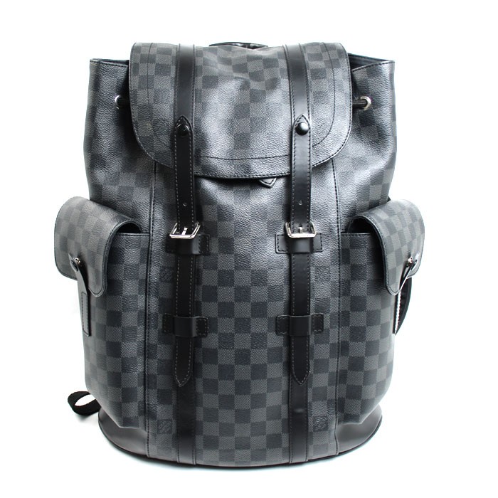 Louis Vuitton Christopher PM Rucksack Daypack Dar Graphite Black N41379 r50_0624